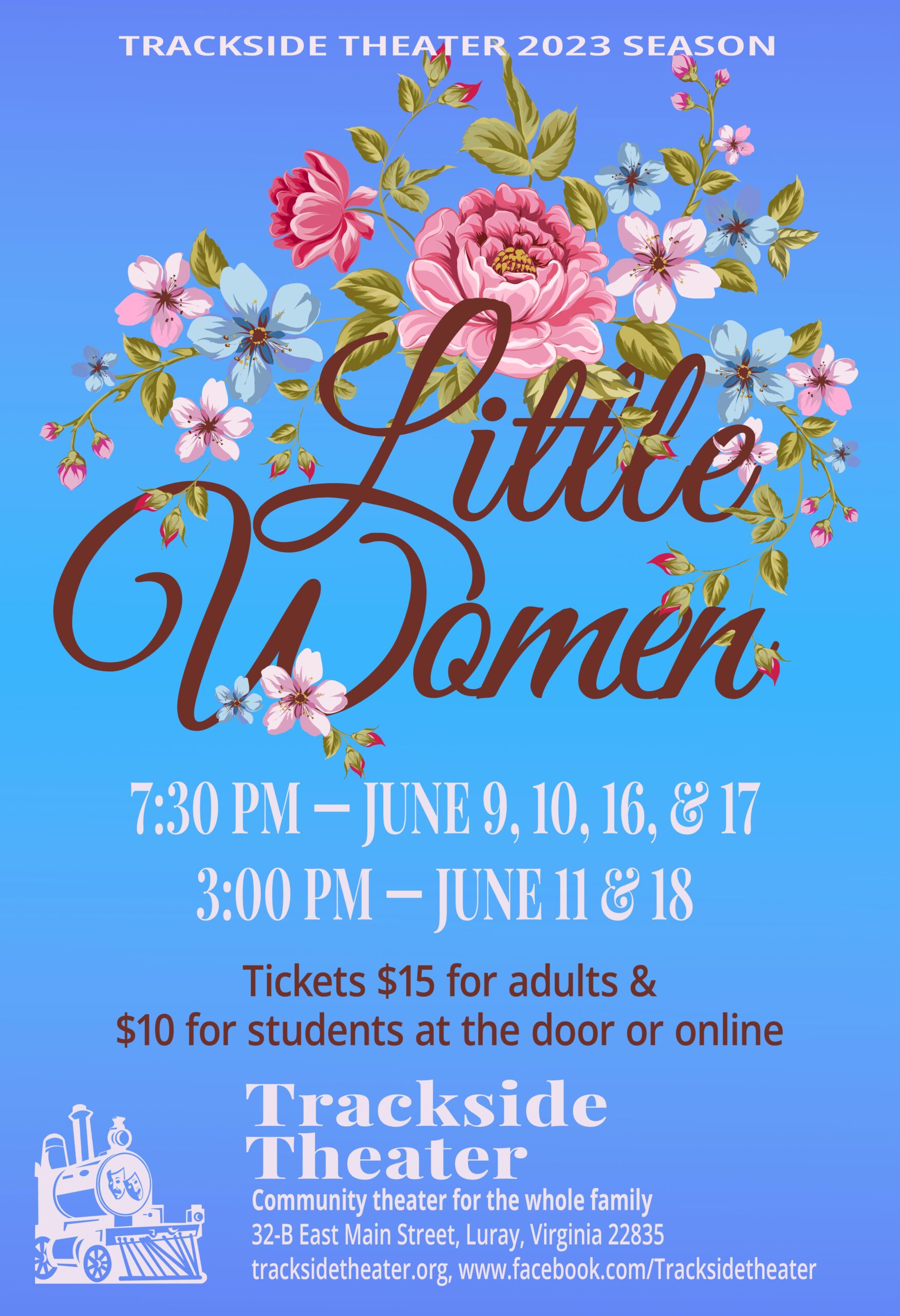Little Women performance poster