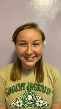 Meg Stewart grew up in the Shenandoah Valley. She’s been acting in various plays since middle school, but this is her first role Trackside Theater. Her favorite part of playing Petunia is making people laugh.