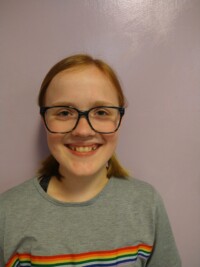 Lily Robisch (Bilbo) is a homeschooled rising sophomore. This is her seventeenth production at Trackside, where she has mostly performed onstage but has also dabbled in lights and sound. She loves learning and enjoys other creative activities like dancing, reading, writing, and crocheting. She is so excited to be back onstage and would like to thank the cast and crew of The Hobbit for being so hardworking and supportive.
